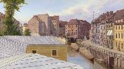 Eduard Gaertner, Friedrichsgracht in Berlin